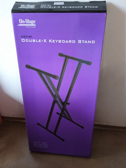 STOJALO ZA KLAVIATURE DOUBLE X KEYBOARD STAND