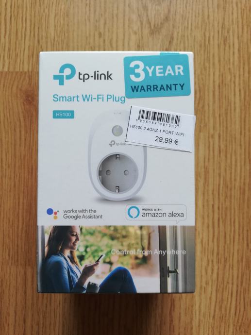 Smart Wi-Fi Plug - Pametna vtičnica tp-link