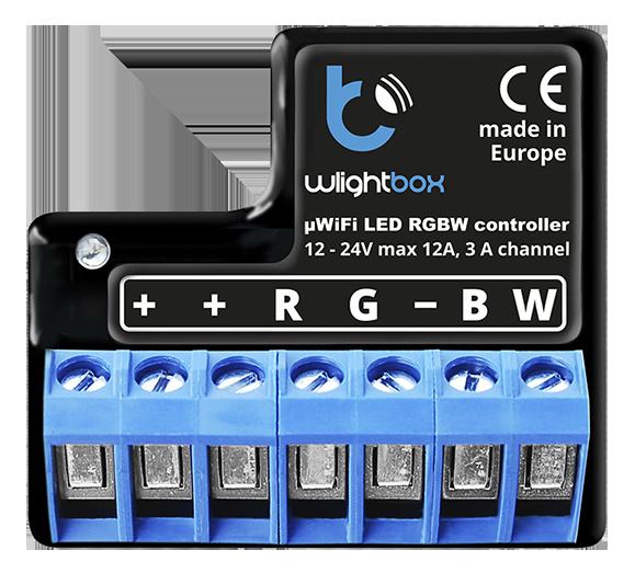 wLightBox modul za upravljanje WIFI  LED RGBW več barvnega traku