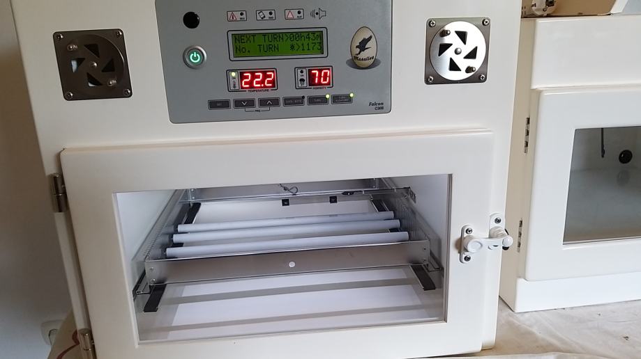 Inkubator za valjenje jajc Masalles C30S, Masalles RHT - 300, Rcom 20
