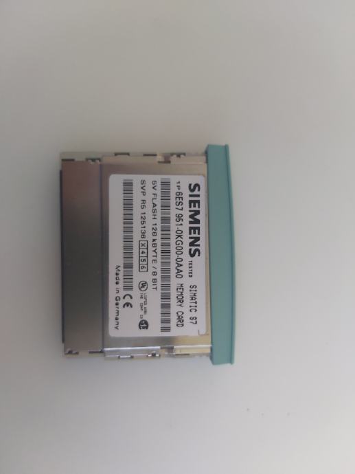 PLC memory card SIEMENS