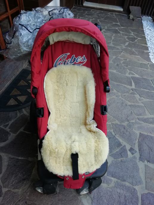 Voziček CUBIS +zimska vreča za voziček KAISER