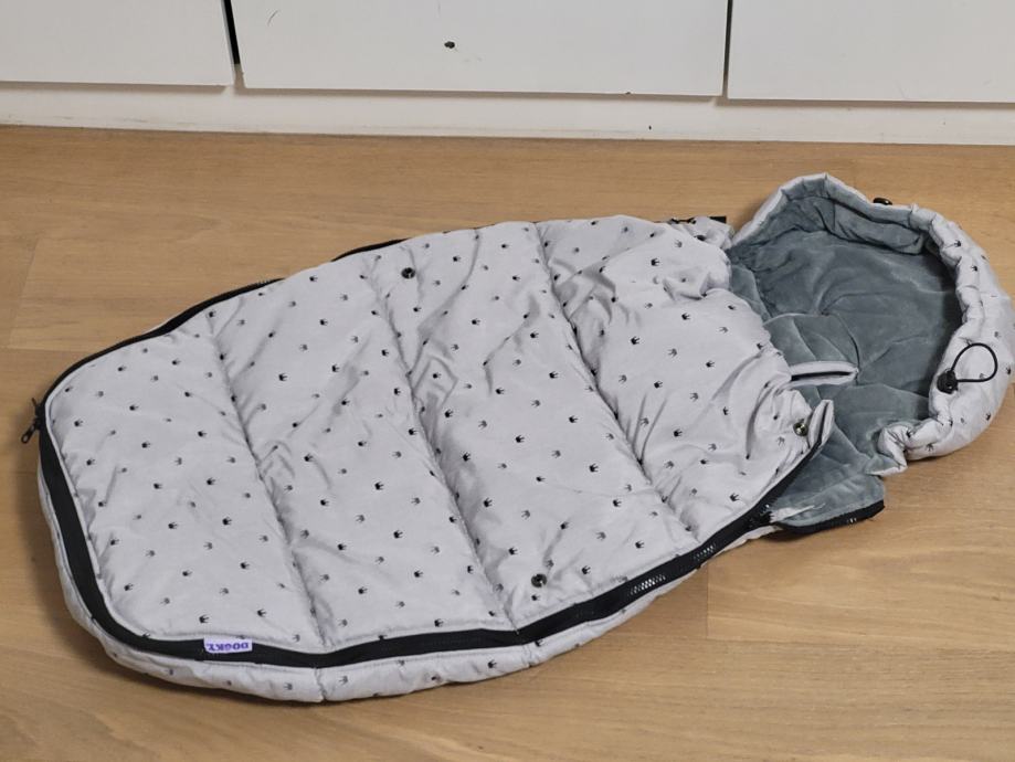 Couverture Dooky Pour Poussette Et Siège Auto - 70x85 Cm - 100% Coton - Naissance Et Plus - Confortable Et Douce