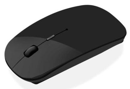 Brezžična optična miška USB 2,4 GHz črna