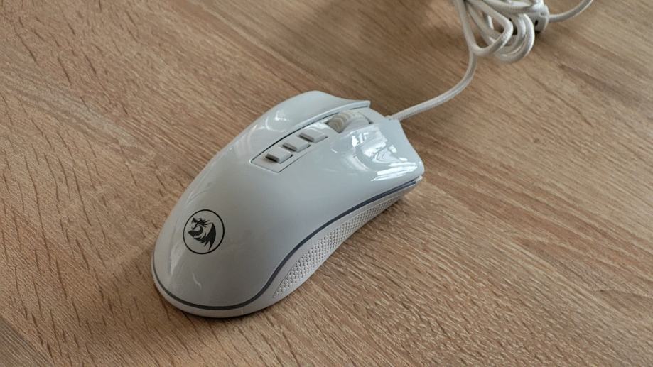 Redragon M711W COBRA White Mouse Gaming Bianco 10000 DPI RGB Pixart P3325 - 3