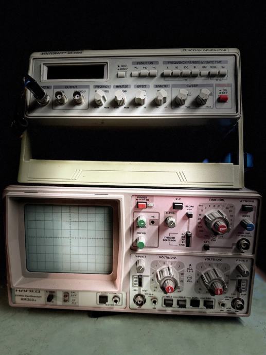 Oscilloscope Analogique Hameg HM 203-5 – D’occasion, Marche Bien