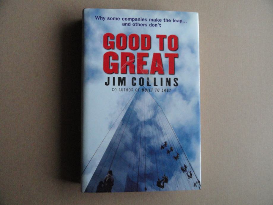 GOOD TO GREAT, JIM COLLINS