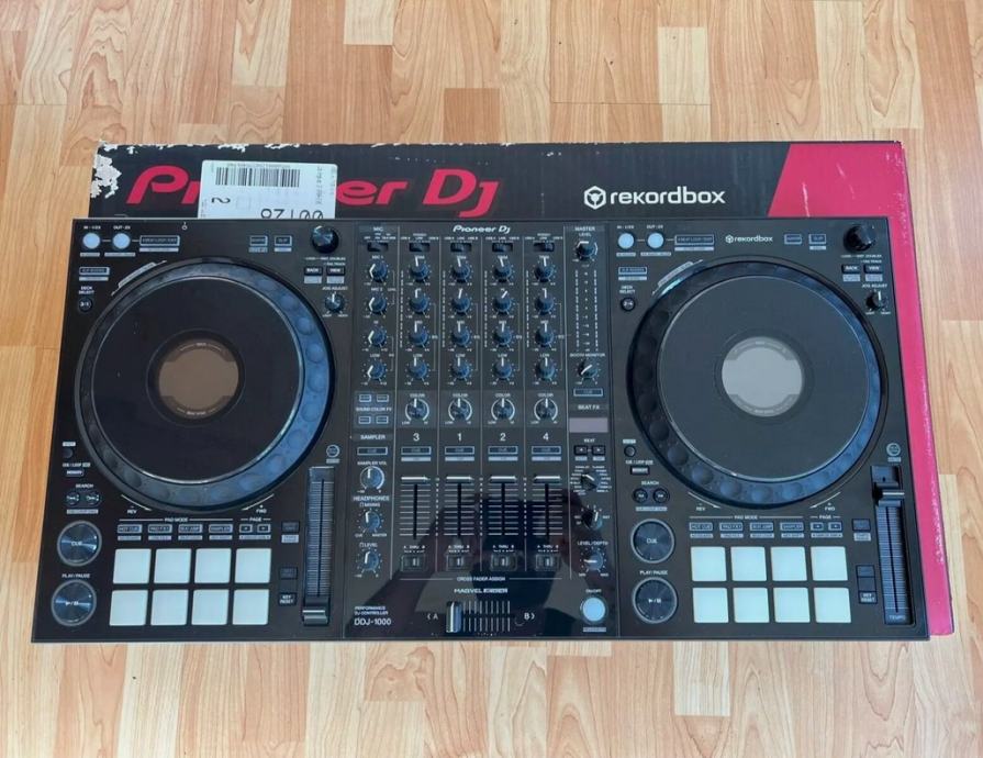 Pioneer DDJ1000 Profesionalni DJ kontroler Rekordbox 4kanalni (črn)
