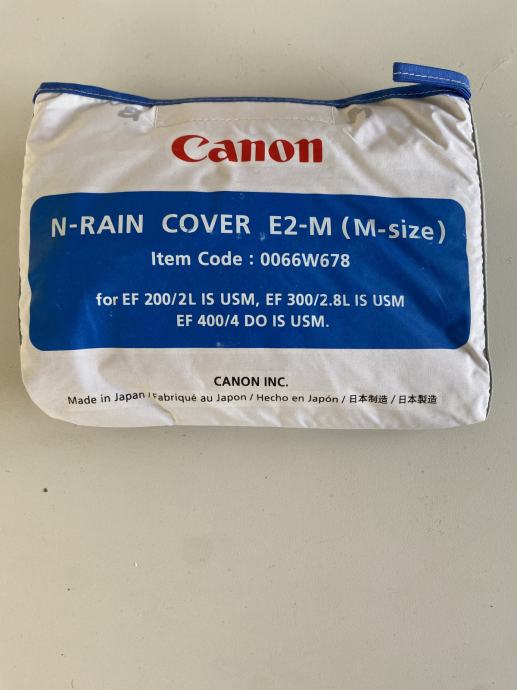 Canon CPS Rain cover E2-M - prekrivalo za objektiv (M-size)