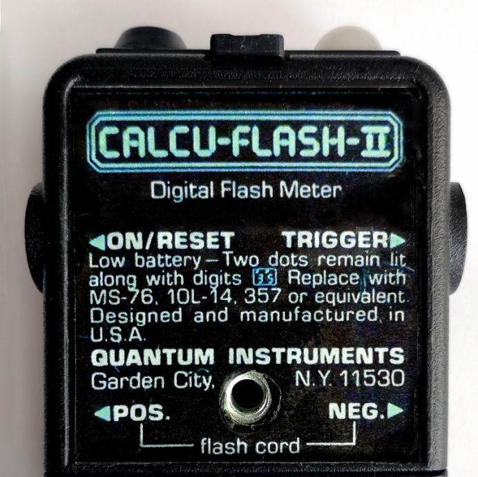 Posemètre Flash Quantum Instruments Calcu-Flash S Digital, USA
