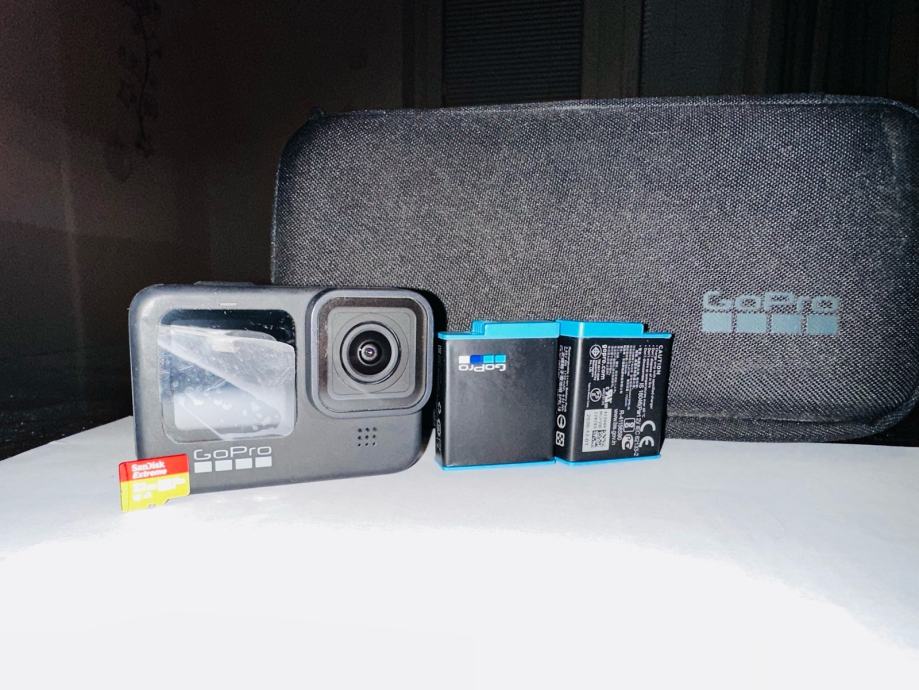 Gopro Hero Black 9 Sandisk Extreme 32gb Dve Batriji Plus Torbica