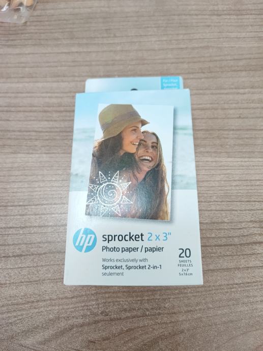 HP sprocket Samolepilni foto papir 20