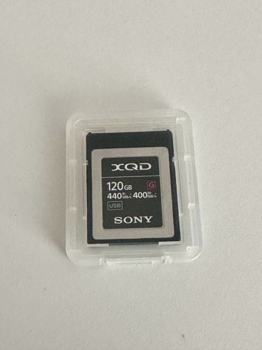 Spominska kartica XQD Sony 120gb