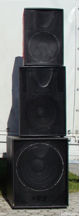 2x Zvočnik + 2x Bass (Bass-reflex full-range compact system)