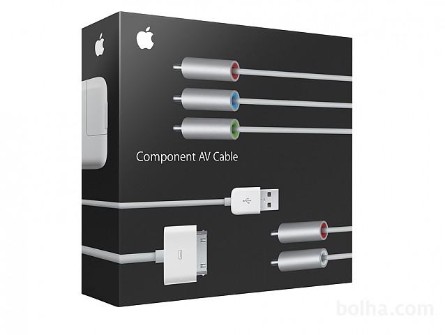 Apple Component AV Cable, original, nerabljen, prodam