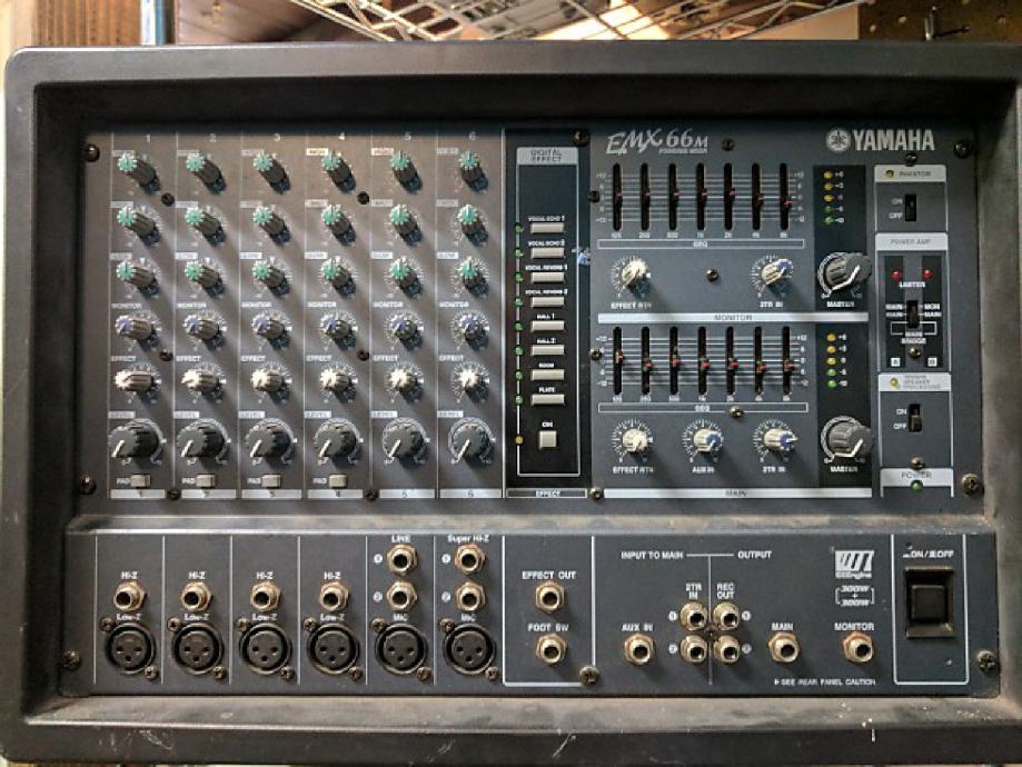 POWER MIKSER YAMAHA + 2x FBT JOLLY 12