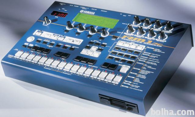 Yamaha RM1X groovebox-sekvencer in sint modul