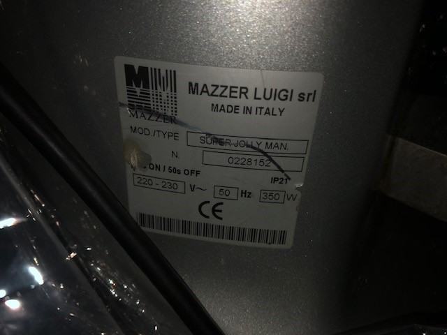 mlinček za kavo MAZZER LUIGI SUPER JOLLY MAN