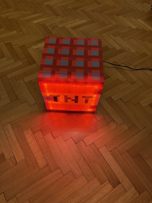 Minecraft TNT Mini Hladilnik 12 220V Za V Avto Ali Sobo 6 7l
