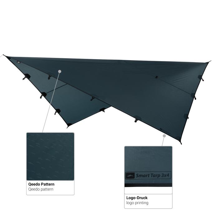 Ponjava Tarp Ponjava Smart Tarp 3 x 4 Qeedo