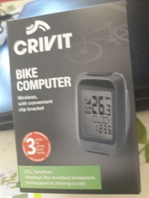 CRIVIT KOLESARSKI RAČUNALNIK NOV