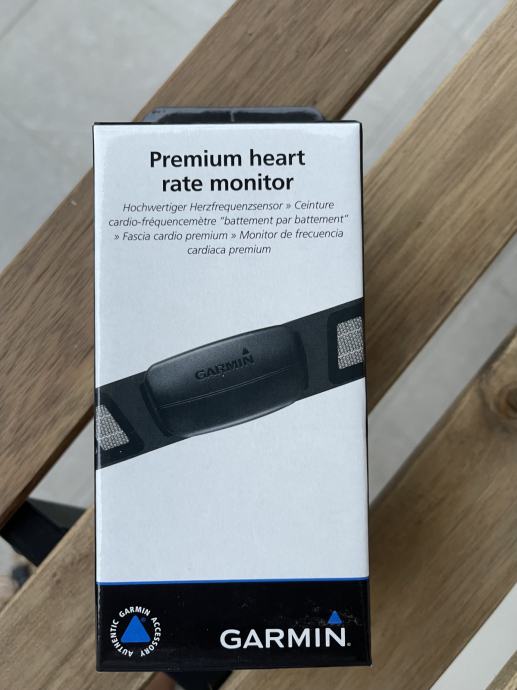 GARMIN premium heart rate monitor