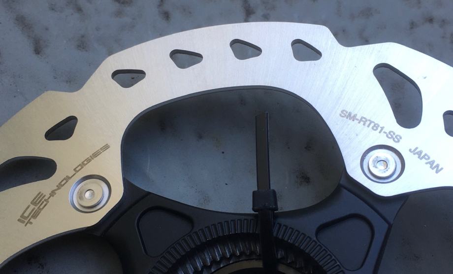 Disk rotor Shimano XT 140mm SMRT81 icetech centerlock nov