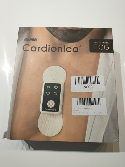 Cardionica ECG EKG aparat, srčni ritem, merilnik srčnega utripa
