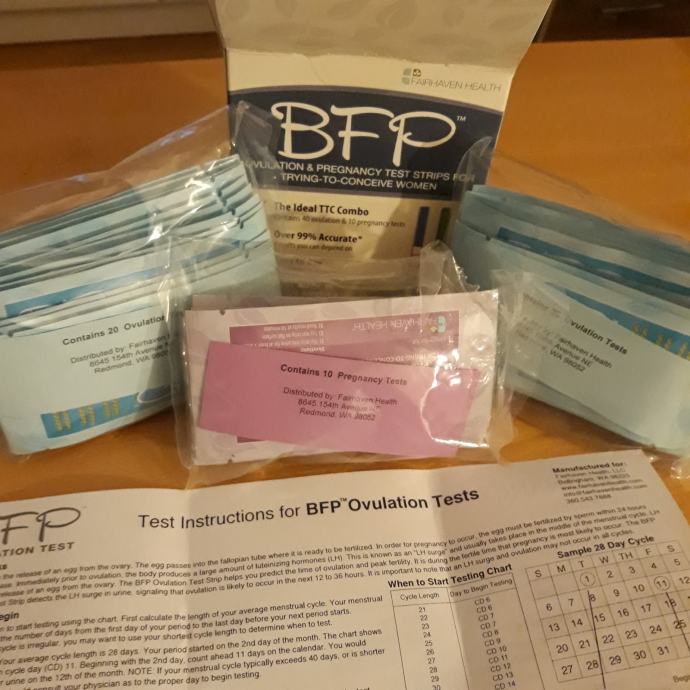 Ovulacijski testi BFP