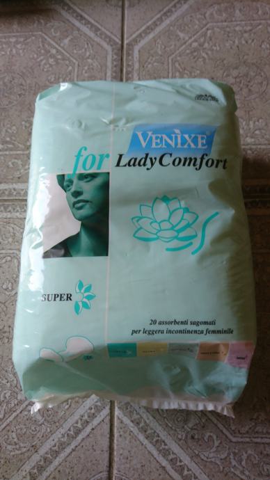 UGODNO! Plenice za inkontinenco Lady Comfort Super VENIXE in nadvložki