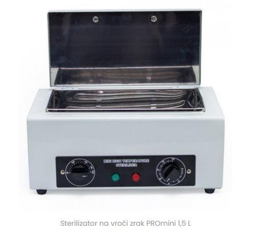 Sterilizator na vroči zrak PROmini 1,5 L nerabljen