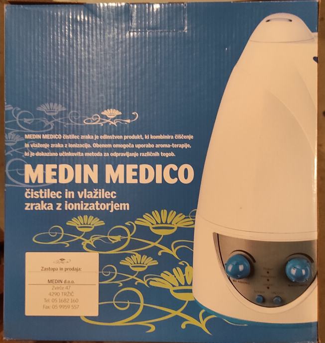 Vlažilec zraka z ionizatorjem Medin Medico