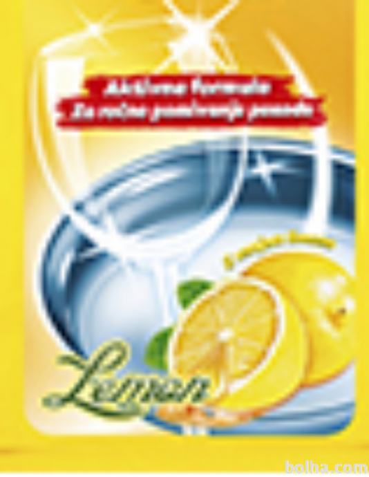 Vzorček gela za pomivanje posode vonj limone