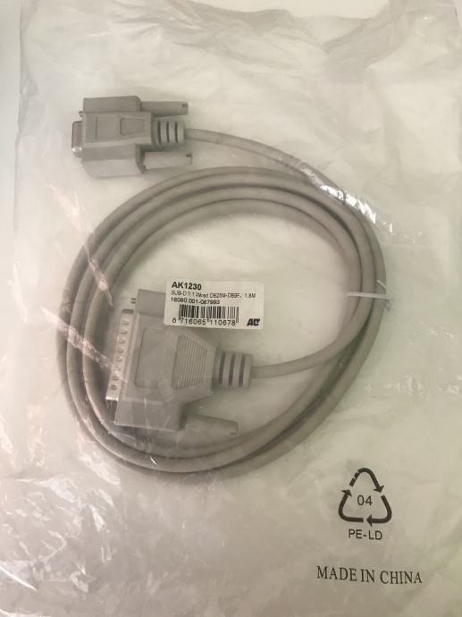 DB25M-DB9F cable