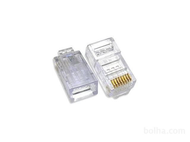 Internetni konektor - connector rj45 10 kos