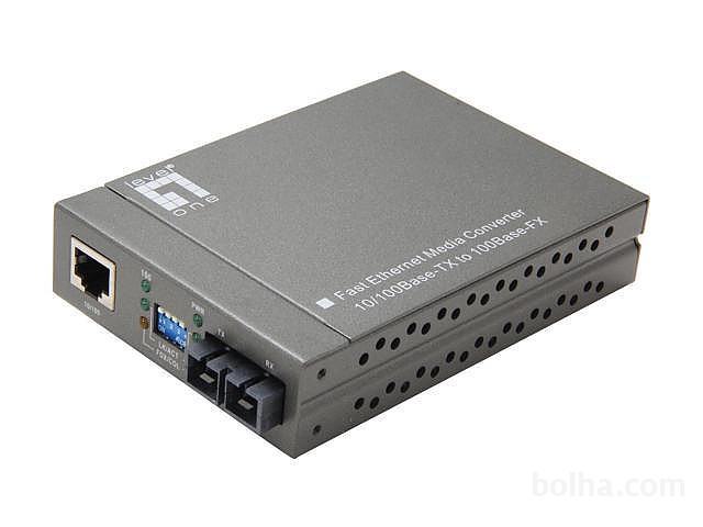 LevelOne Fast Ethernet media converter 10/100MBPS MULTI-MODE