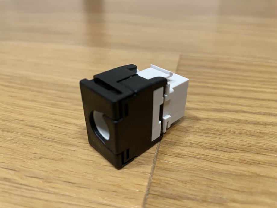 SCHRACK Keystone Modul, RJ45, TOOLLESS LINE, neoklopljen, kat.6, (SFA)