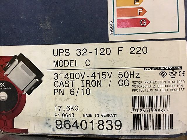Prodam NOVO črpalko GRUNDFOS UPS 32-120F MODEL C
