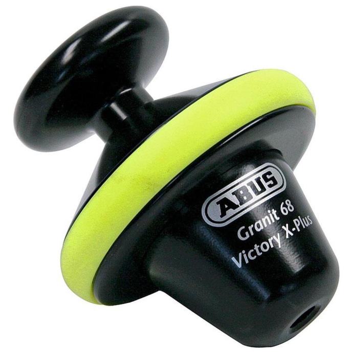 ABUS GRANIT VICTORY 68 - Lucchetto A Disco Per Moto E Scooter Con Cilindro XPlus, Perno 14mm E Cavo Roll-Up