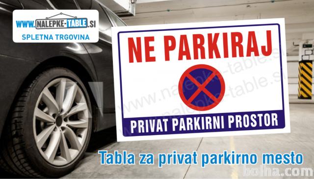 Ne parkiraj privat parkirni prostor, No parking privat