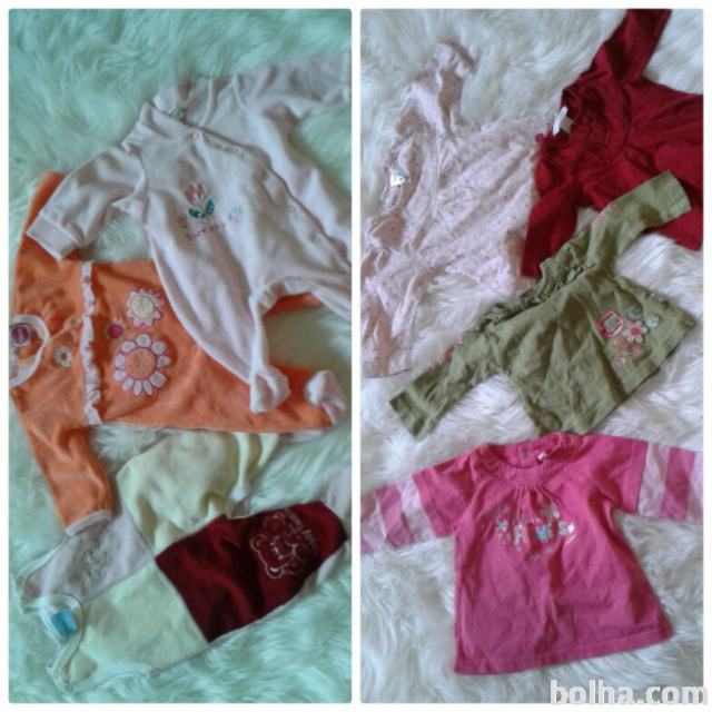Dekliška Oblačila od rojstva do vel 164