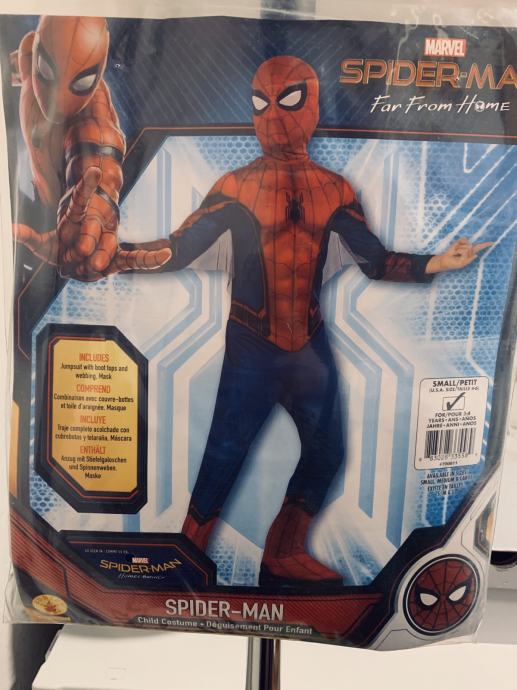 Pustni kostum Spiderman