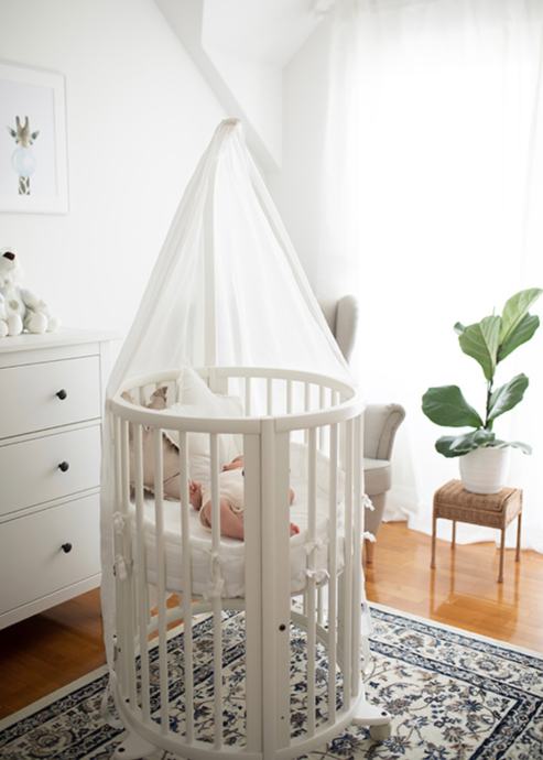 Stokke Sleepi Mini Hoeslaken V3 Flower Ecru OCS online kopen