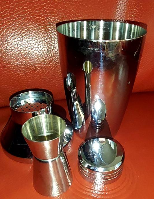 ŠEJKER za koktejle nerjavni cocktail shaker rostfrei