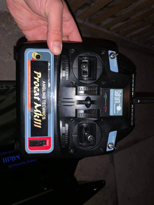 Baitboat Angling technics procat mk3 (torba, ekstra baterija)