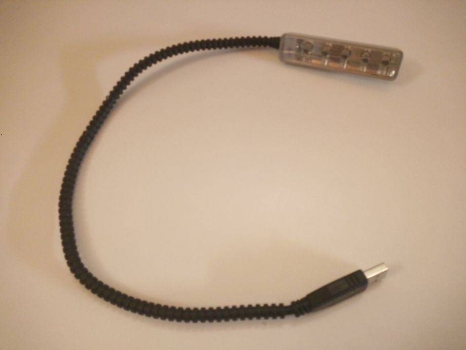 Fleksibilna bralna lučka (USB)