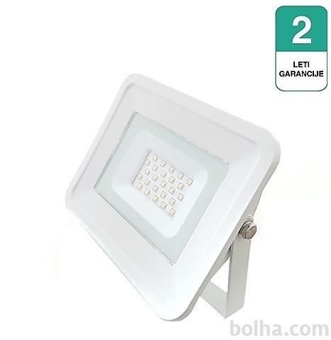 LED reflektor 20W / Bel / Nevtralno bela / IP65 -