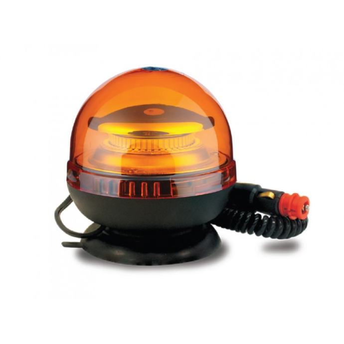 Rotacijska opozorilna oranžna LED luč / magnetna /