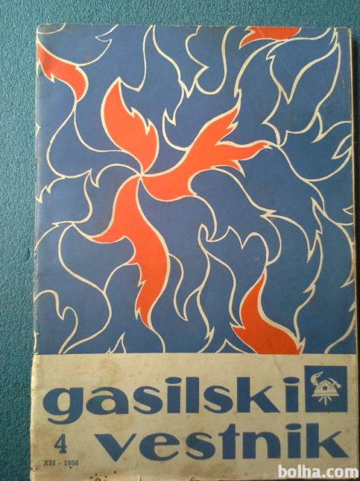 Gasilski vestnik - 4 - XII - 1958