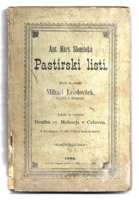 PASTIRSKI LISTI ANTONA MARTINA SLOMŠEKA, Mihael Lendovšek, 1890